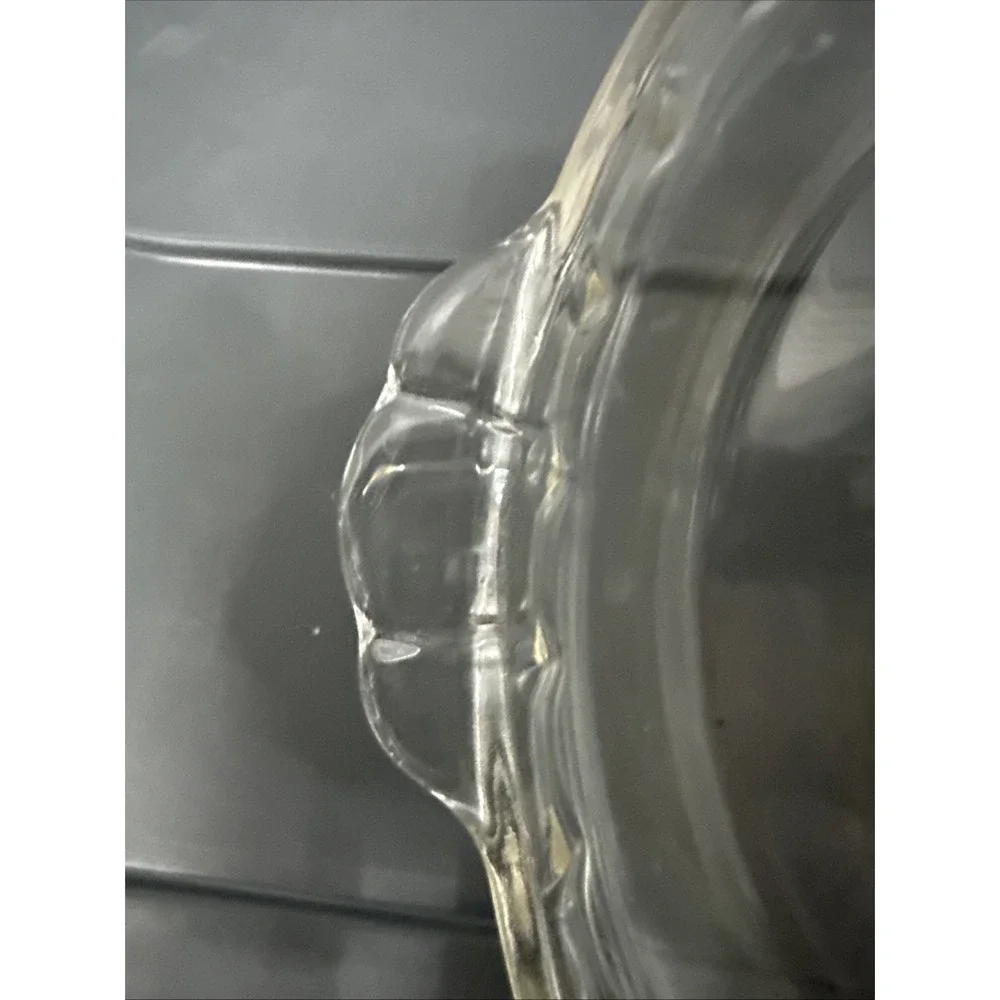 Vintage Pyrex # 229 Clear Glass‎ Deep Dish 9.5